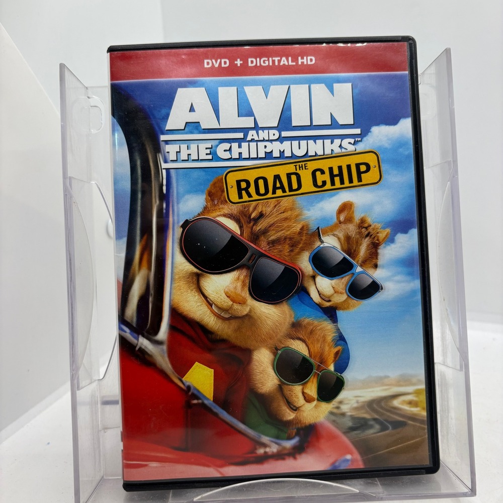 Alvin and the Chipmunks The Road Chip DVD 2015 Family Comedy Movie